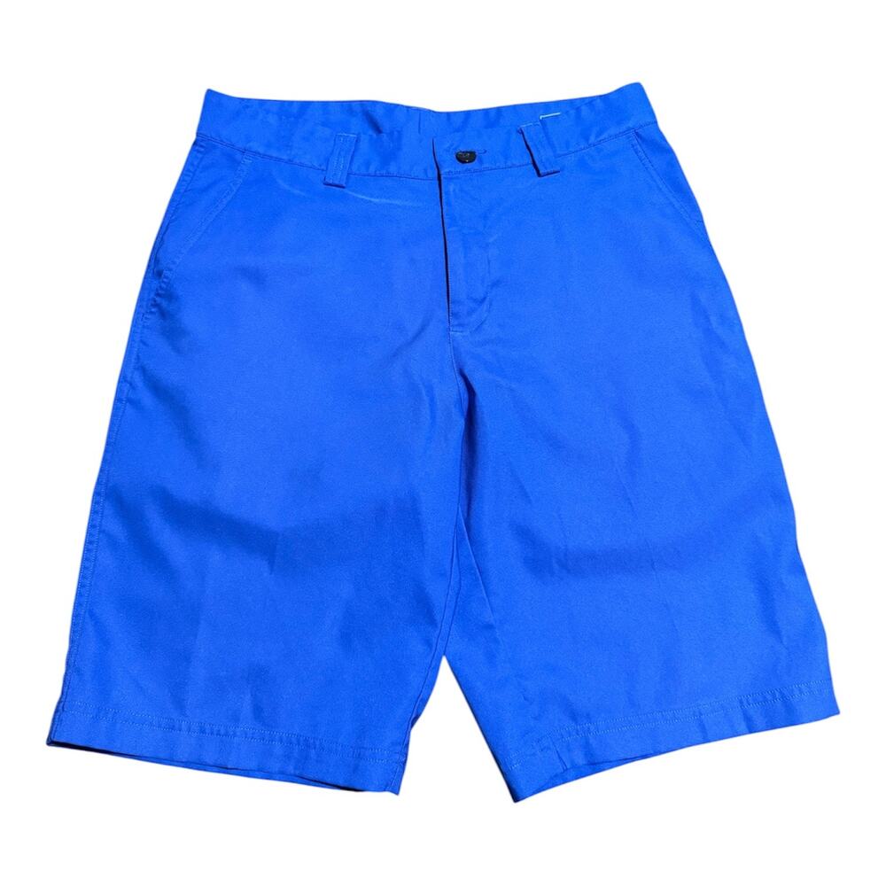 Adidas Climalite 11" Golf Shorts, Roayl Blue Performance Stretch, Men's Size 30